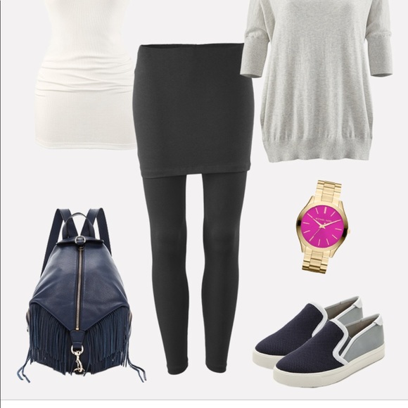 CAbi Pants - Cabi M Skirted Leggings